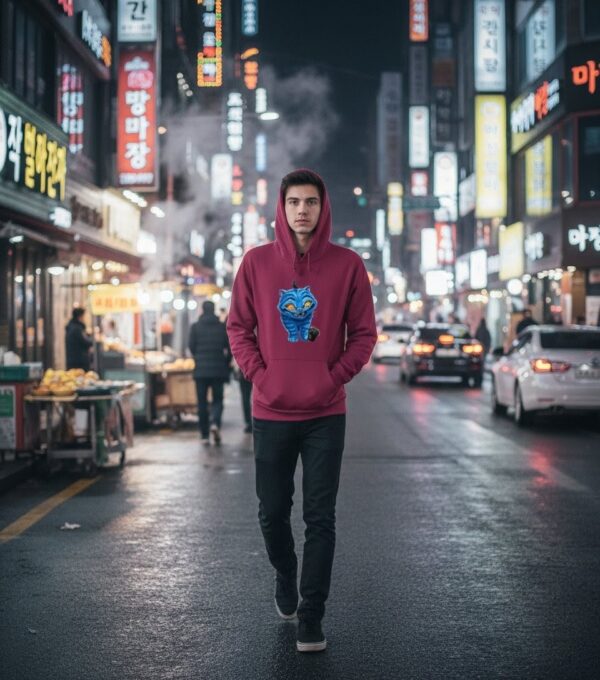 Derpy Tiger – Sudadera Retro Las Guerreras K-Pop | k-Pop Demon Hunters | Arte Anime by Digikemon4Design