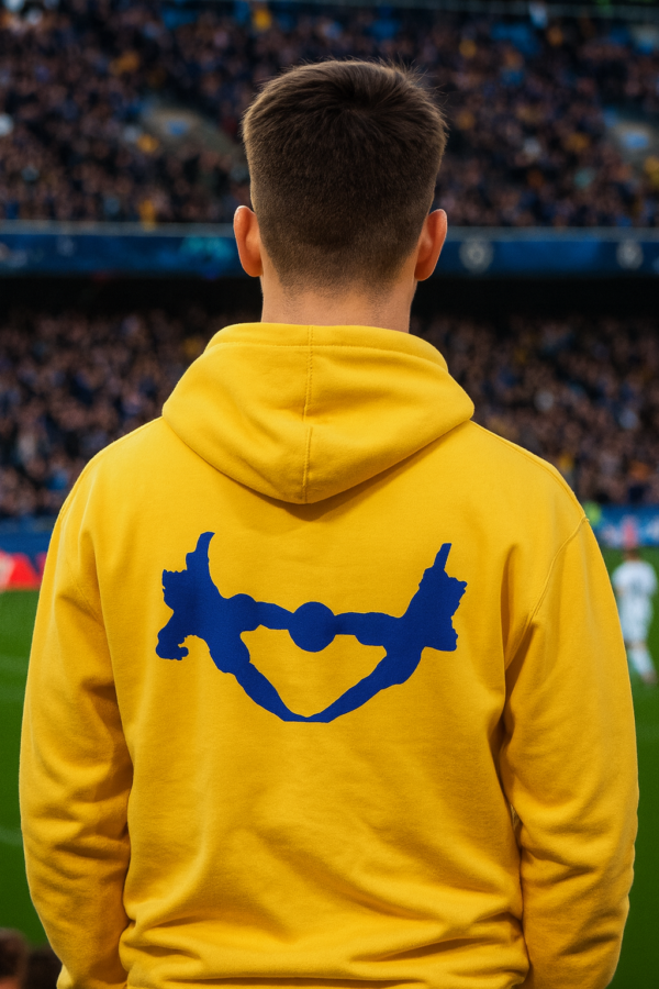 Tiro Combinado – Inspiración Anime Fútbol 80s/90s Sudadera con Capucha