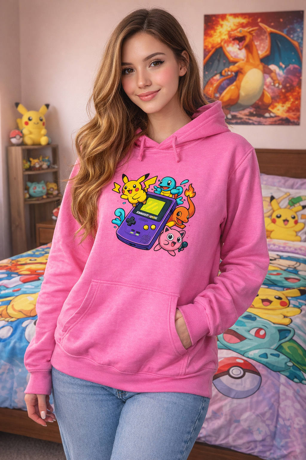 Derpy Tiger – Sudadera Retro Las Guerreras K-Pop | k-Pop Demon Hunters | Arte Anime by Digikemon4Design